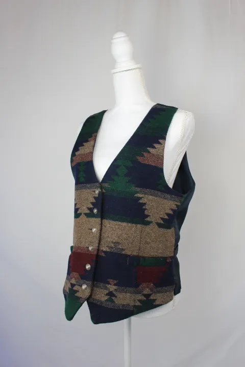 Pendleton Style Vest - Wool ()