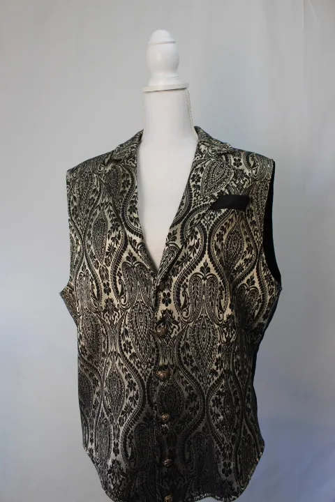 Gold and Black Vest -  Iridescent ()