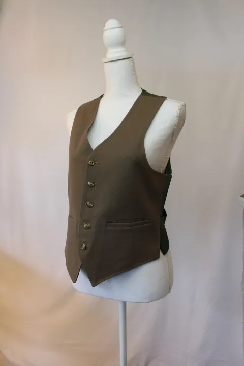 Brown Suit Vest - Wool ()