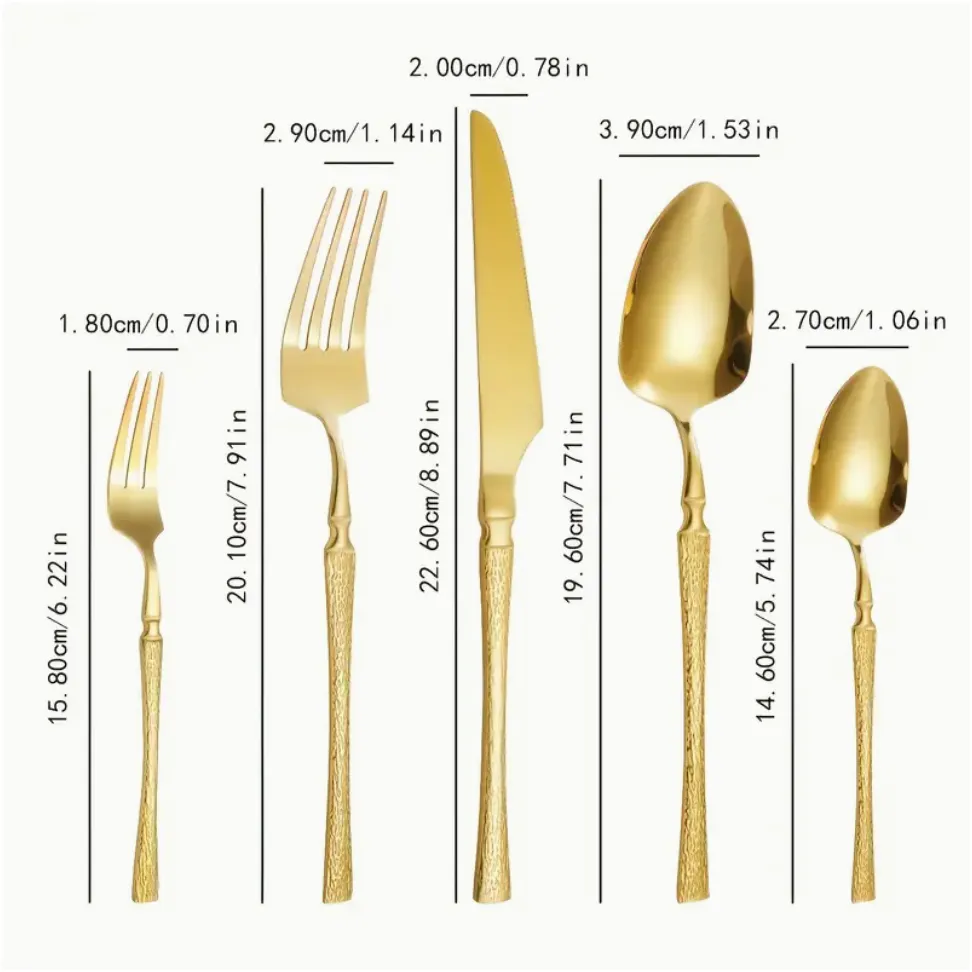 Gold Event Cutlery