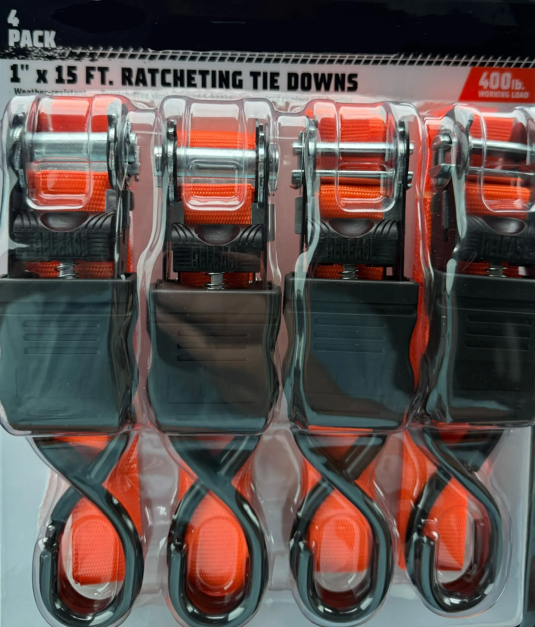 4 Ratchet Straps