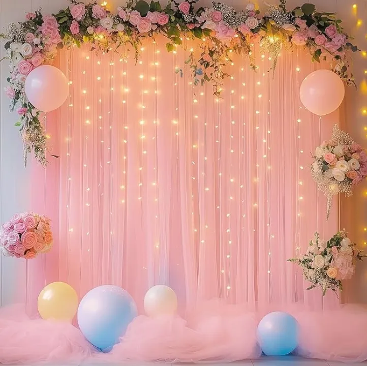 Back Drop with Fabric 