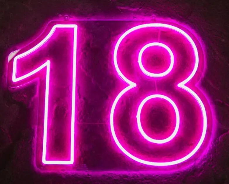 Neon LED Sign - 18 - Pink