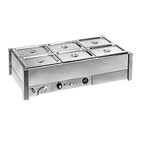 6 Pot Bain Marie (No Glass)
