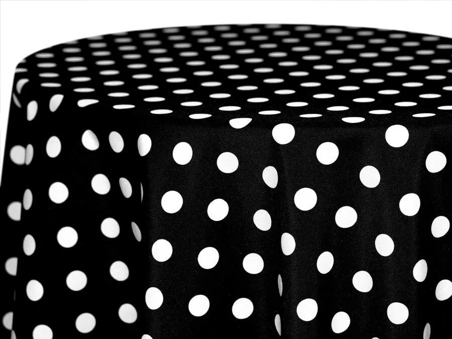 Dot–White Tablecloth (#509)