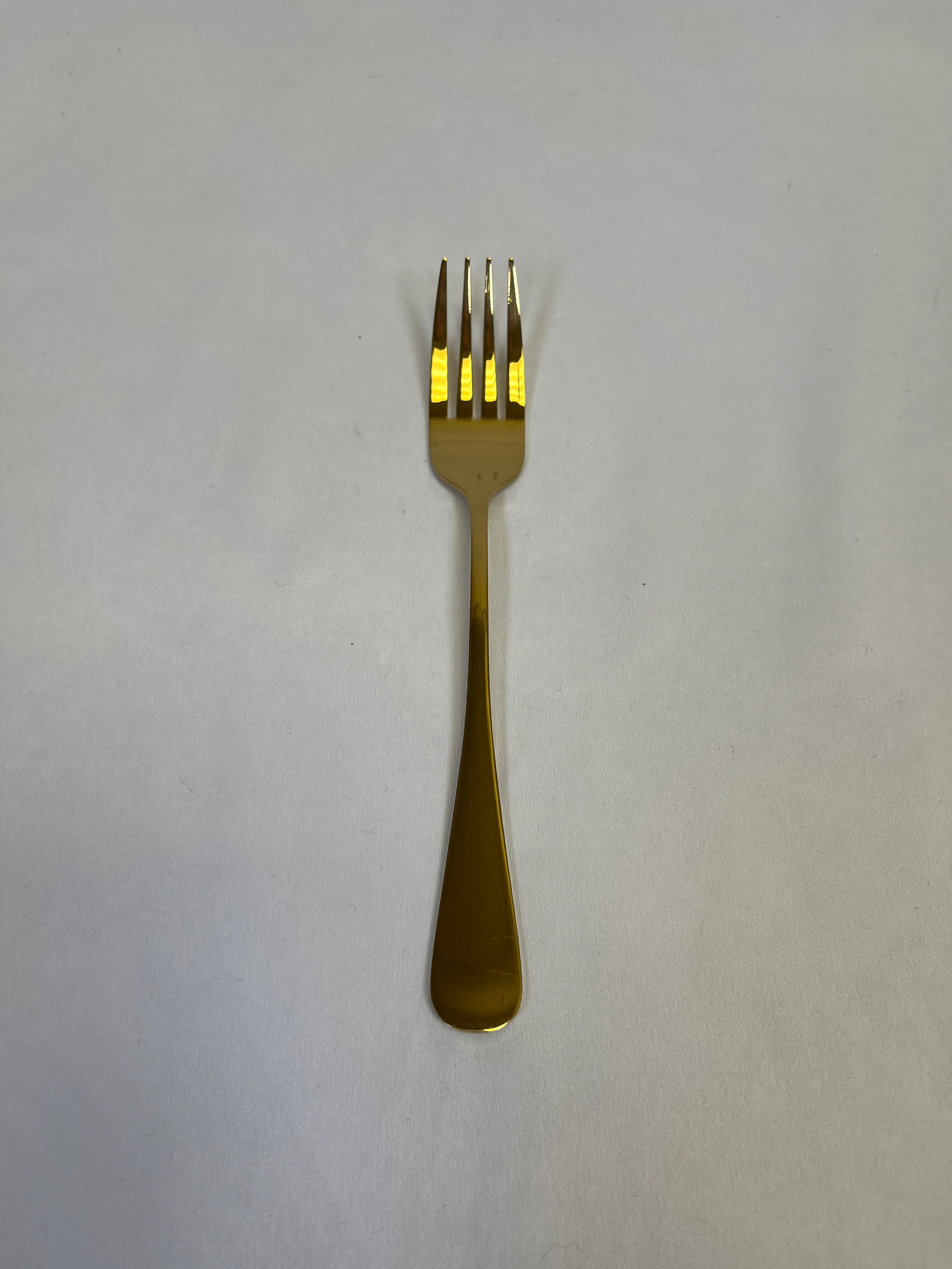 Gold salad fork