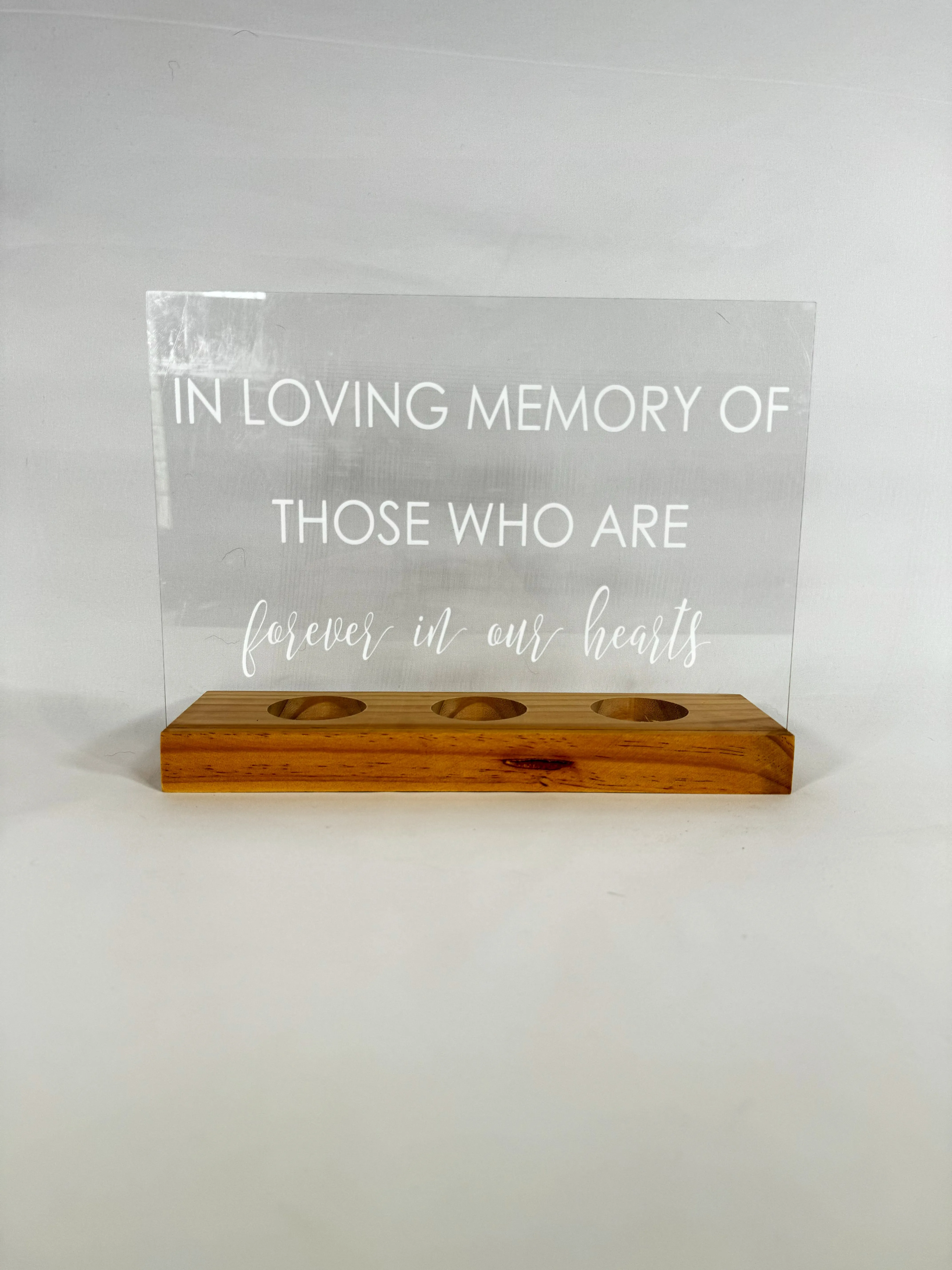 In Loving Memory Of Those Who Are Forever In Our Hearts Sign