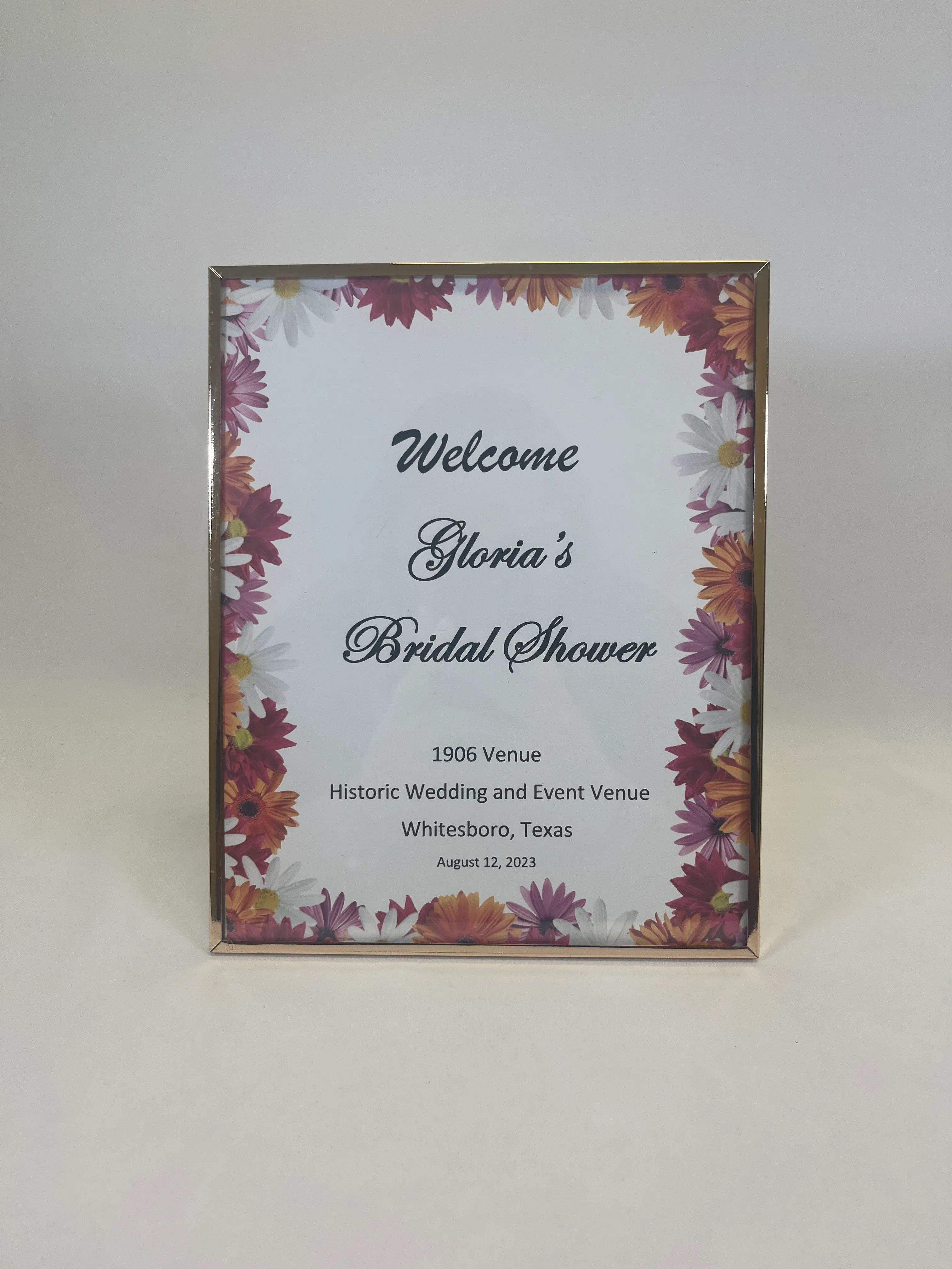  Gold Frame 8x10