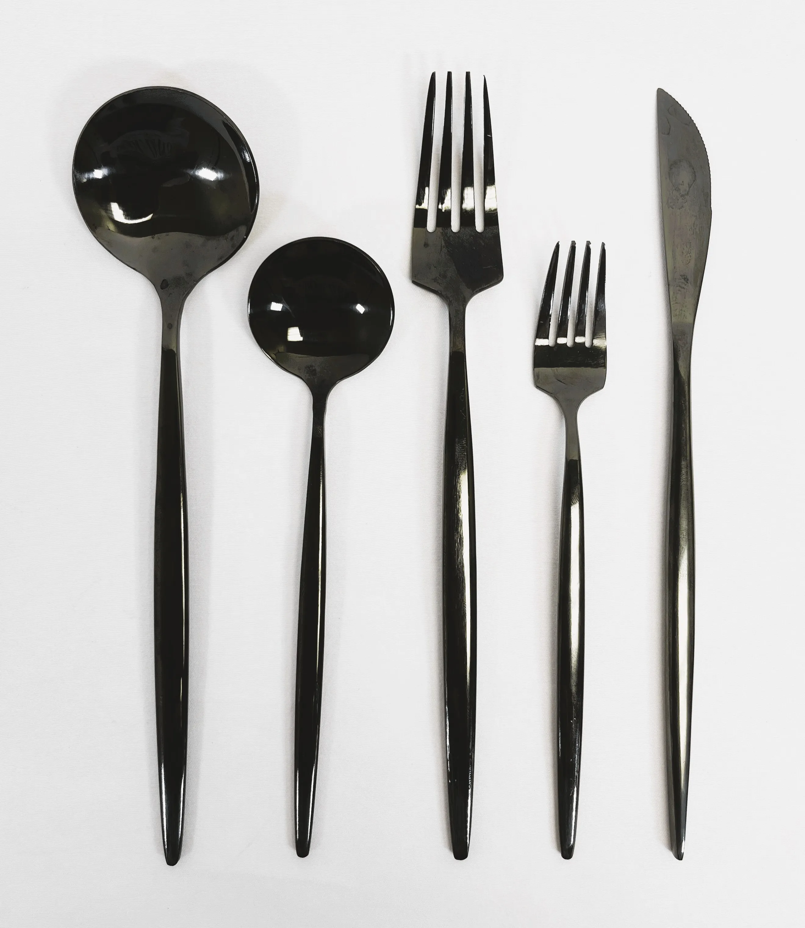 Black Salad Fork