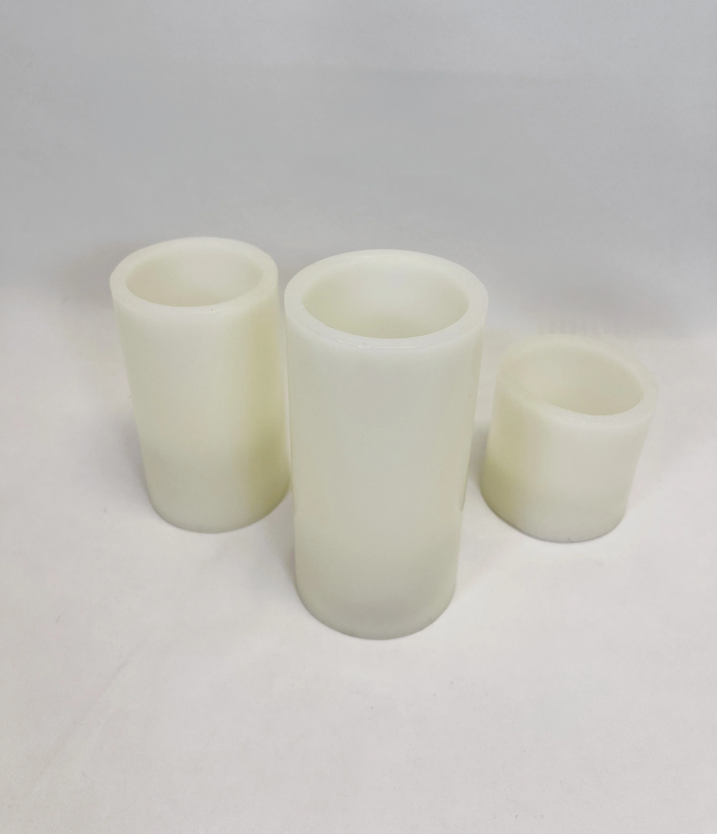 LED Wax Pillar Candles 3 Heights Indoor Use Only
