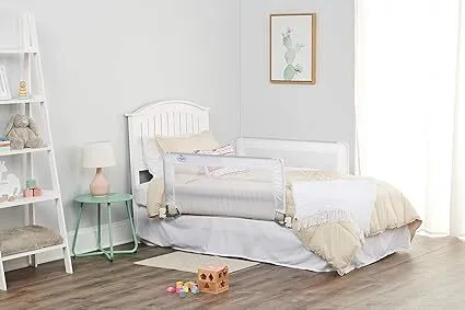 Regalo Swing Down Double Sided Bed Rail Guard, with Reinforced Anchor Safety System