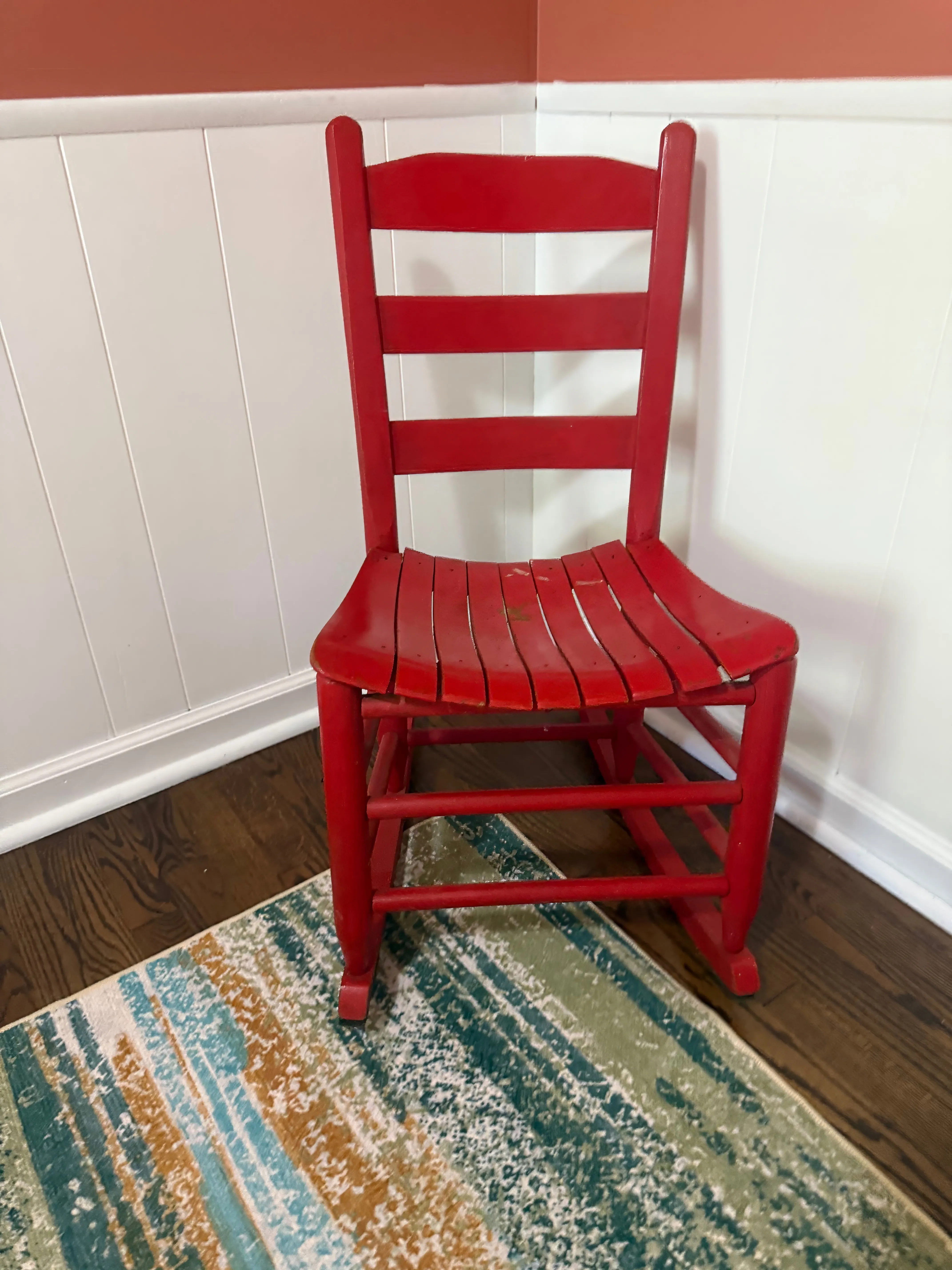 Red Childs Chair