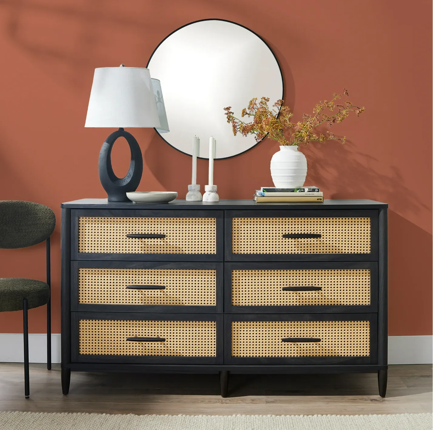 Black and Batten Dresser