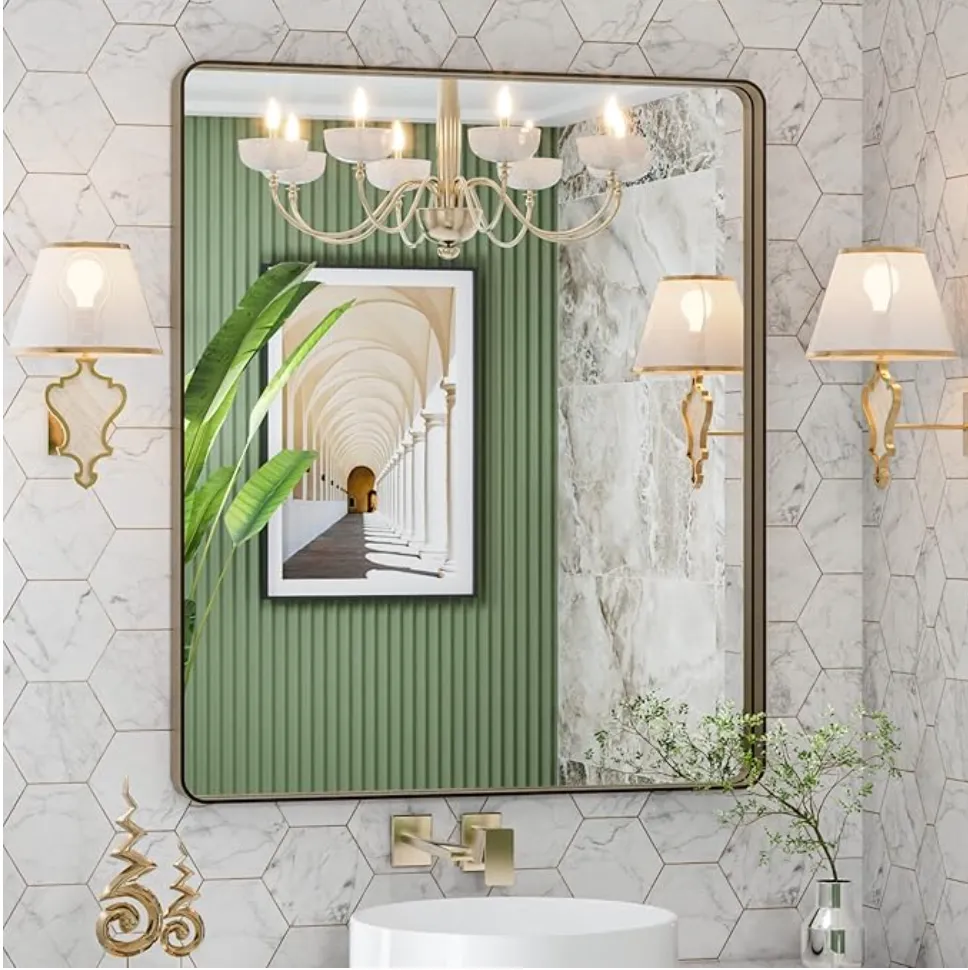 Mirror - bronze frame