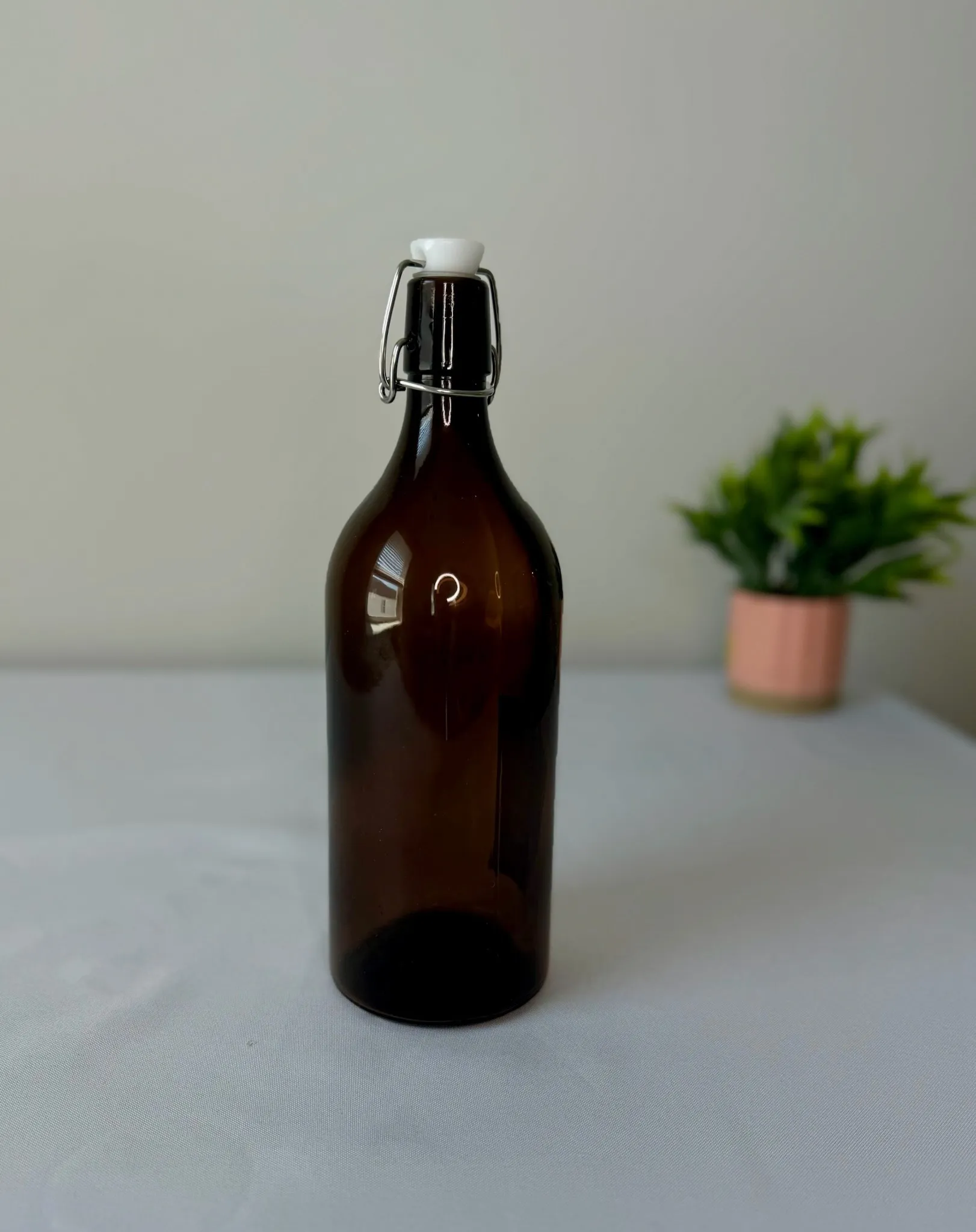 Amber Oil Jar