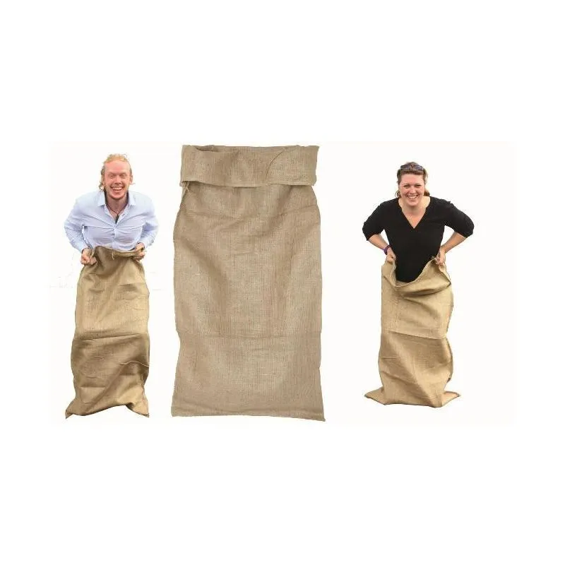 4 sacs de jute pour courses en sac