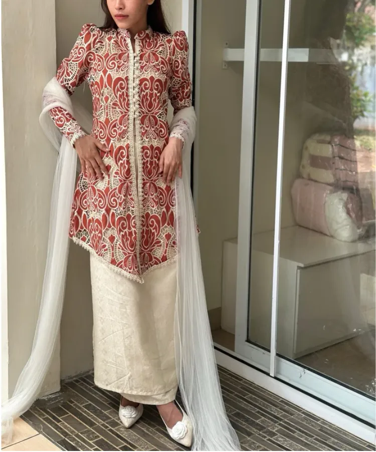 RD-0136 - ToolKiss - Cinday Kurung in Terracota