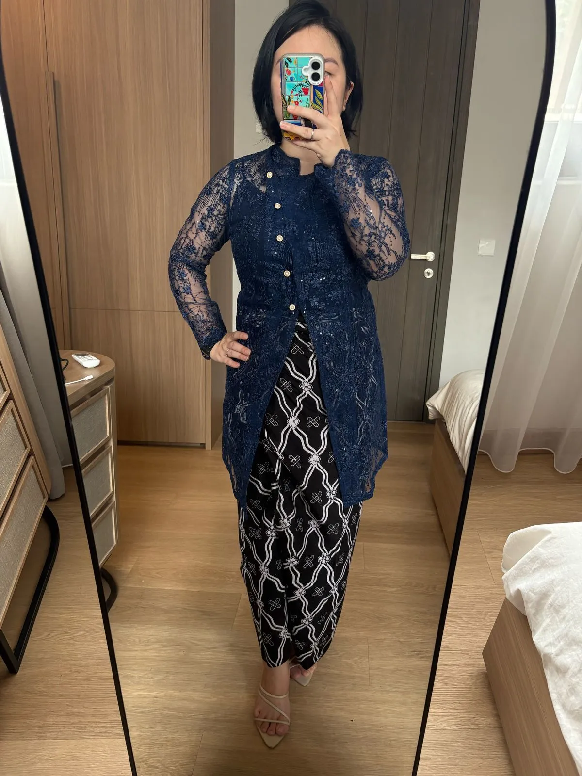 RD-0213 - Assojar - Tirani Kebaya Navy