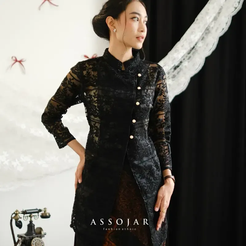 RD-0214 - Assojar - Tirani Kebaya Black