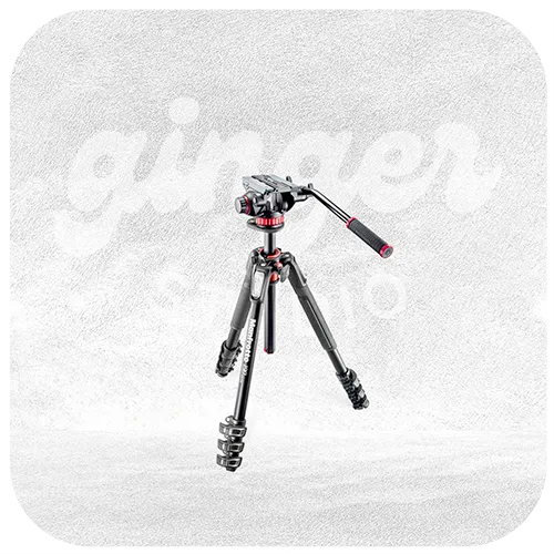 MANFROTTO Rotule vidéo fluide MVH502AH avec trépied Manfrotto