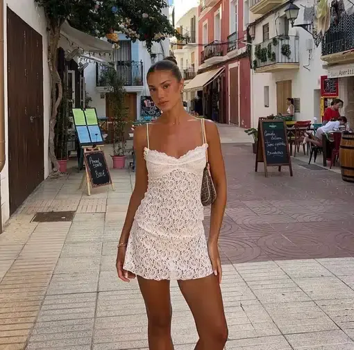 Cindy Dress Snow