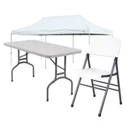 Medium Tent Table Chairs Package