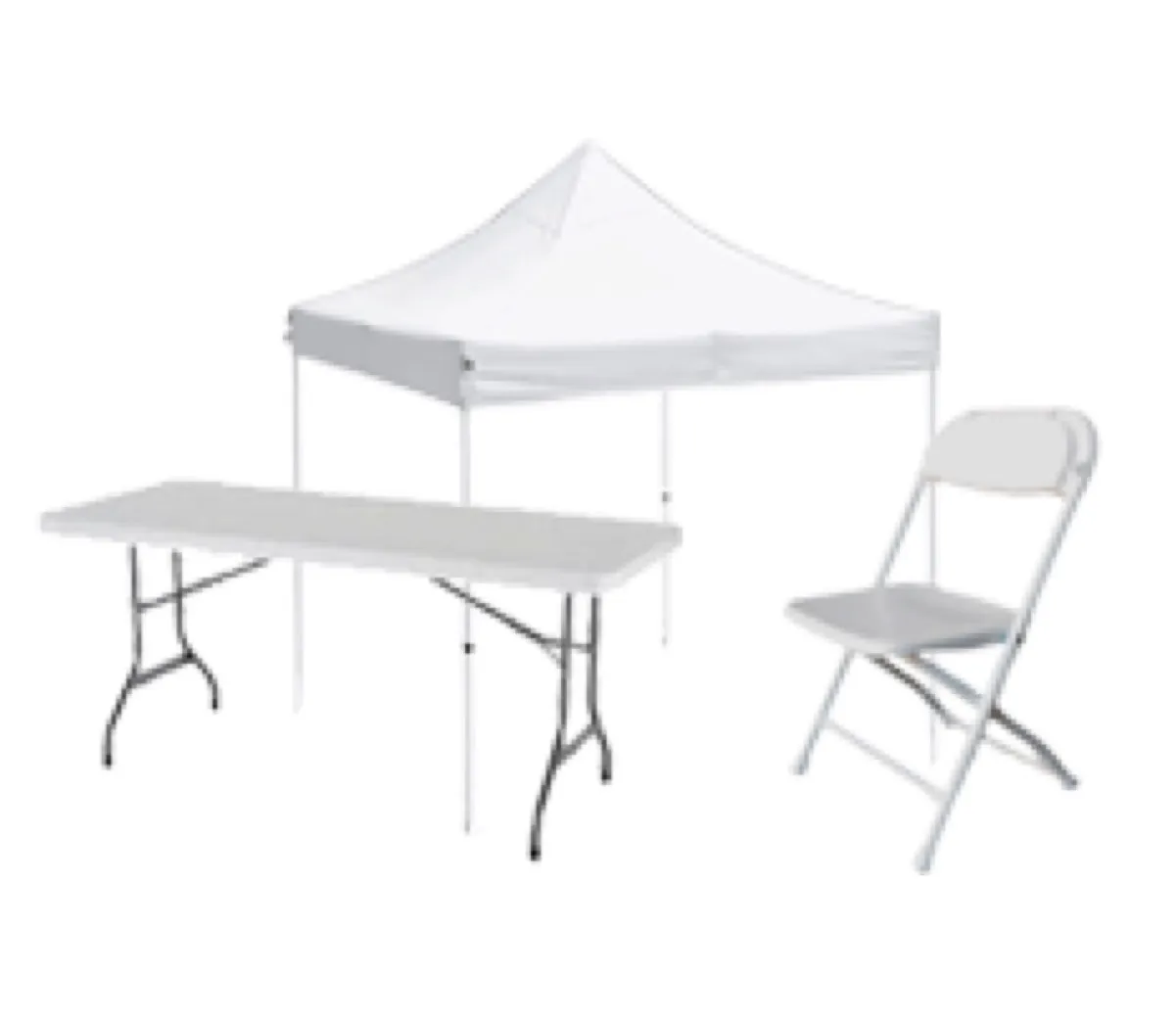 Small Tent Table Chair Package