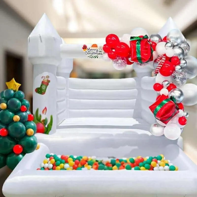 Santa photos and bounce