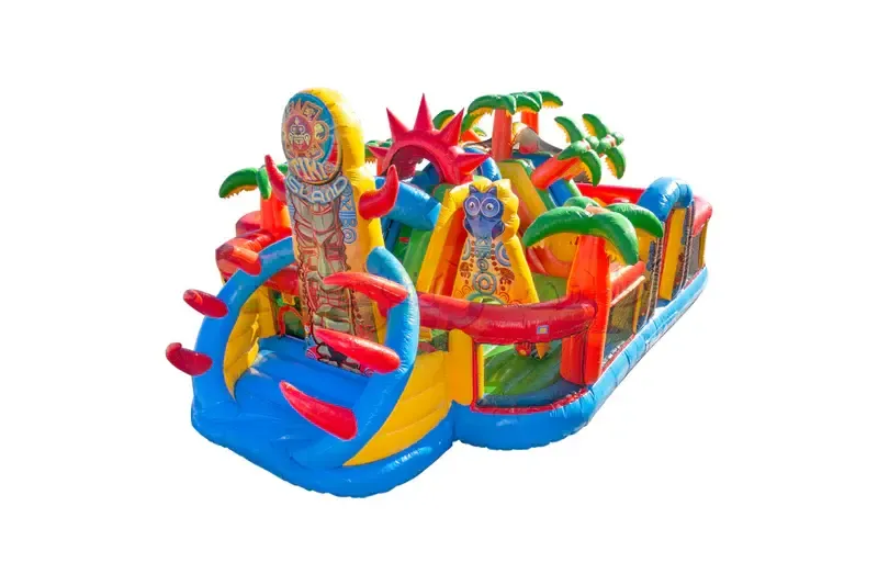 Island Tiki Obstacle Course