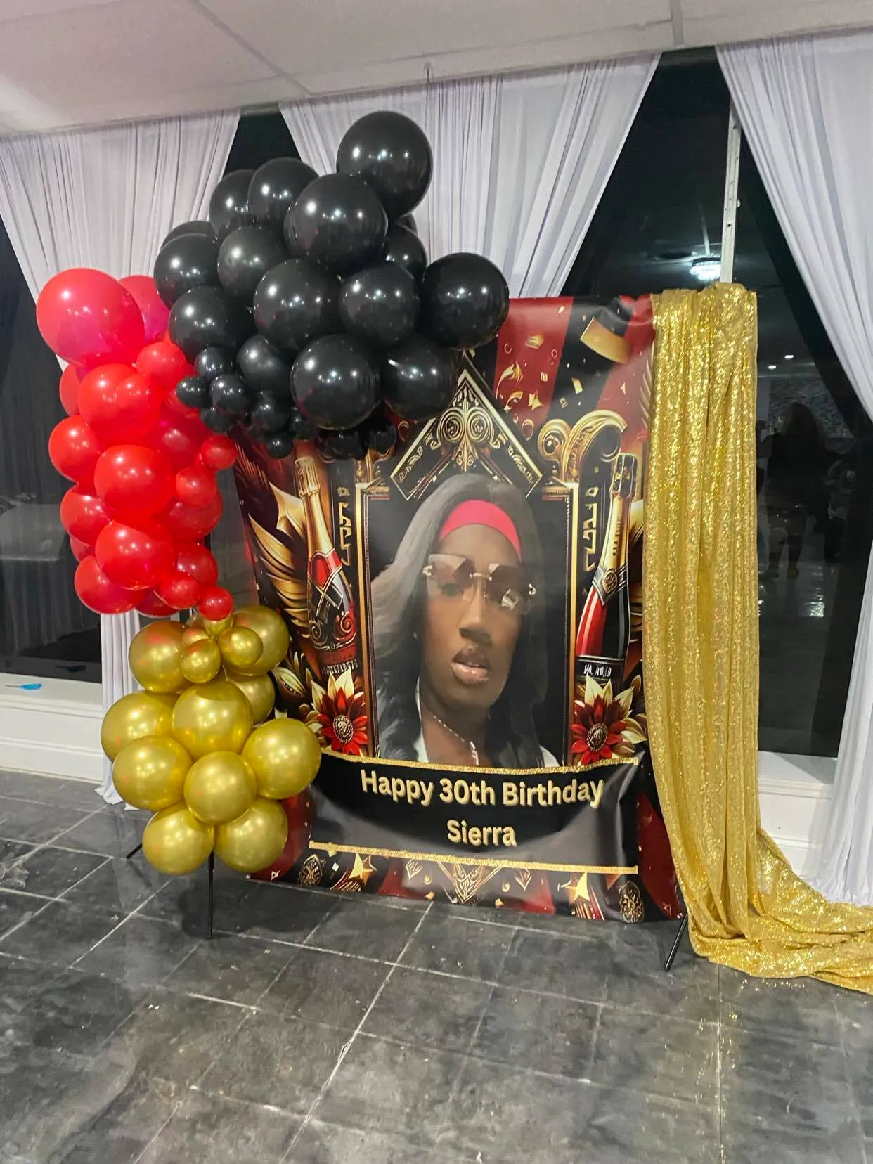 Custom 7ft Backdrop
