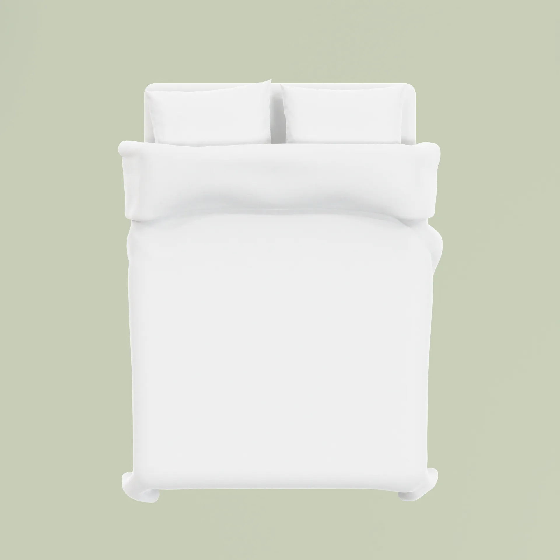 Double bed setting Lorne Linen Hire