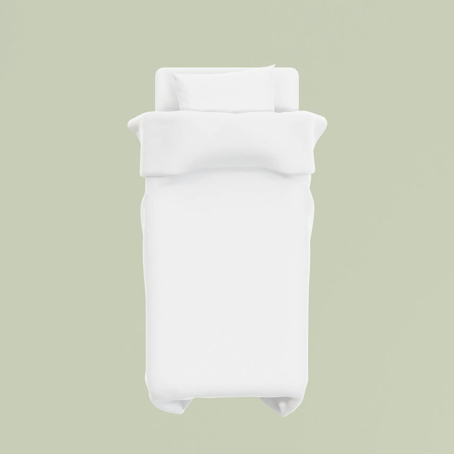 Single bed setting Lorne Linen Hire