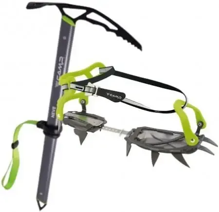 Piolet + Crampones correas