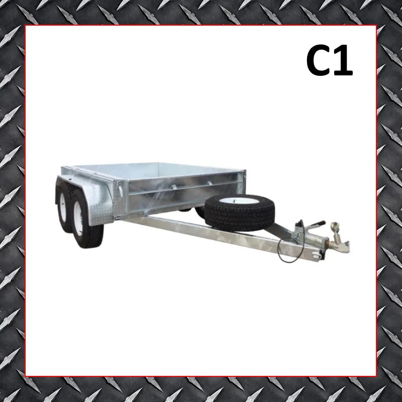 8×5 Box Trailer #C1