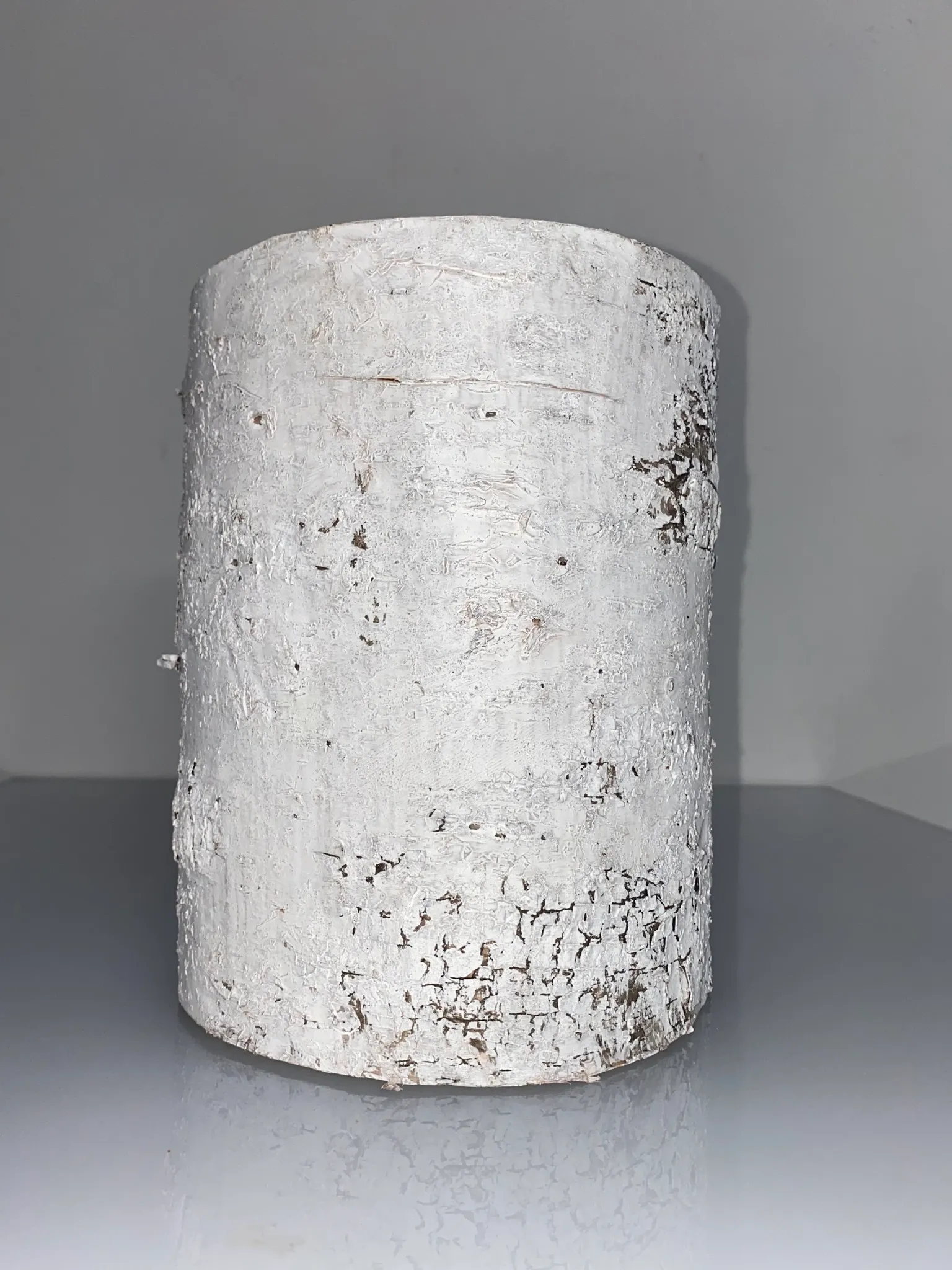 White Birch Vase - 8"x6"