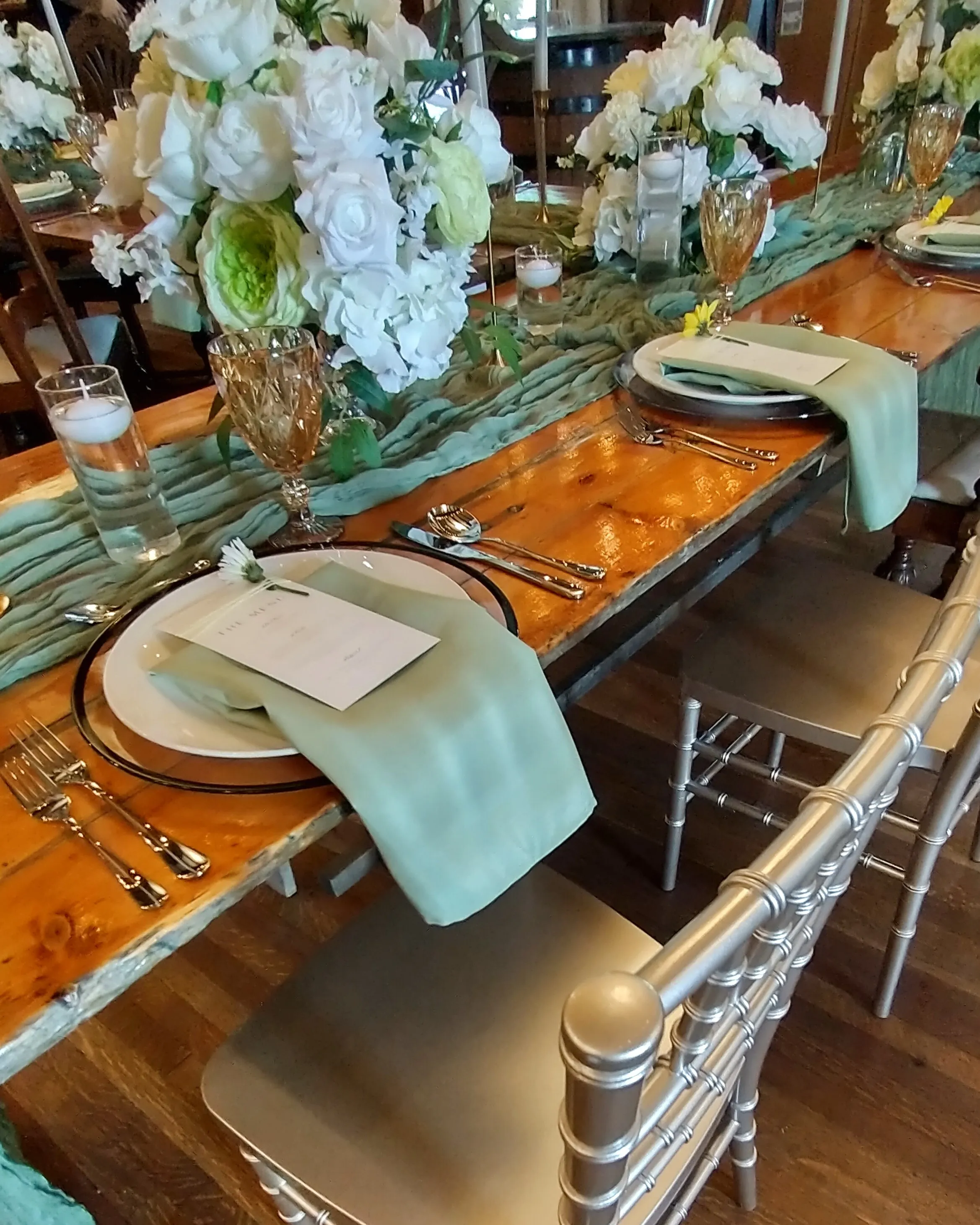 Sage Green Pkg. for 8