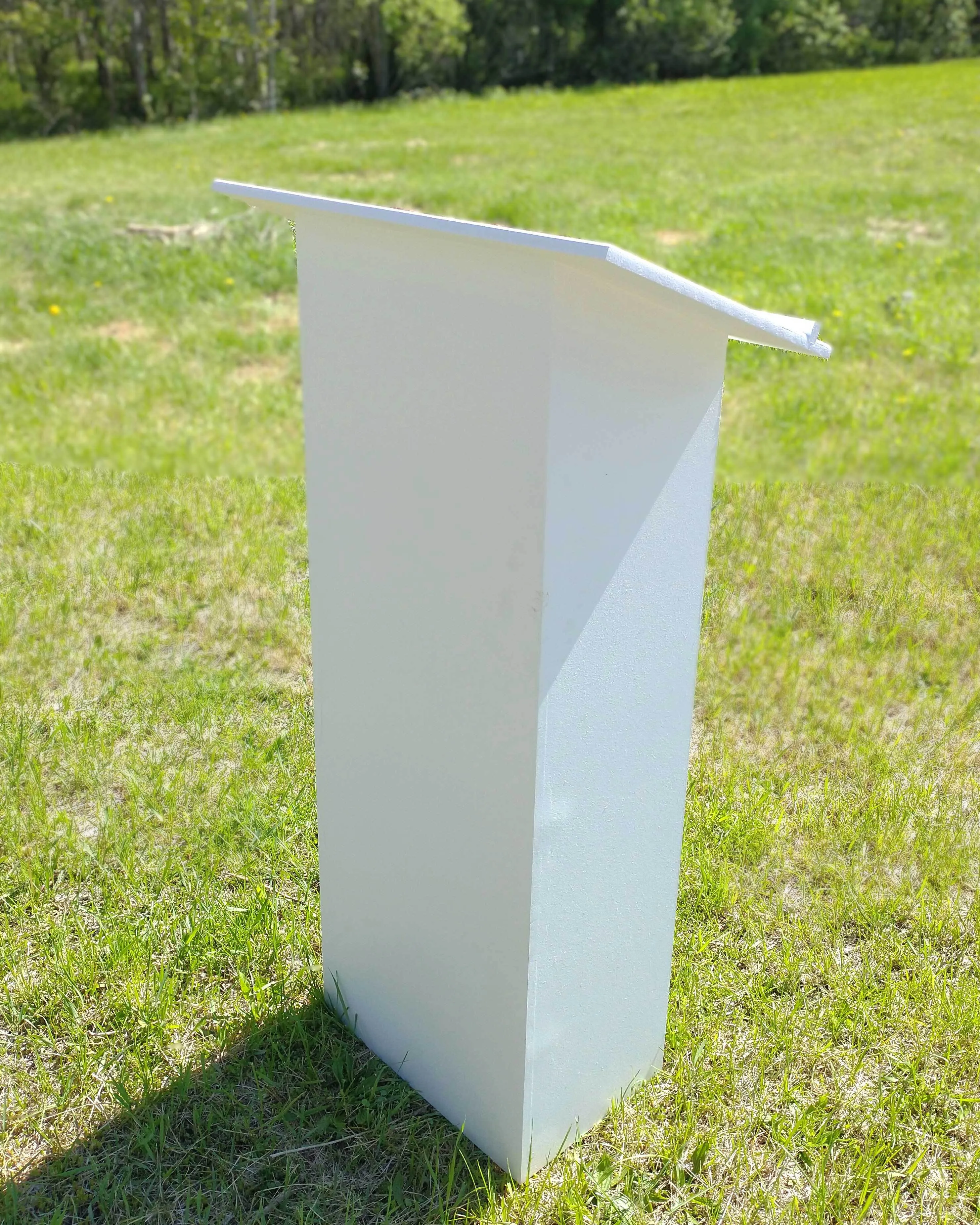 White Podium