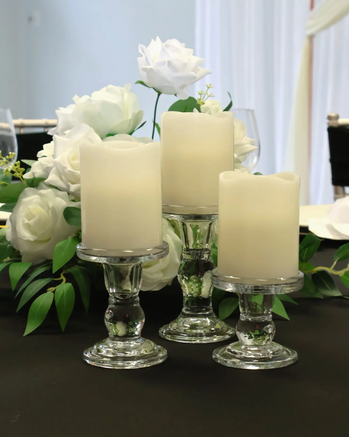 Felicity Glass Candle Holders