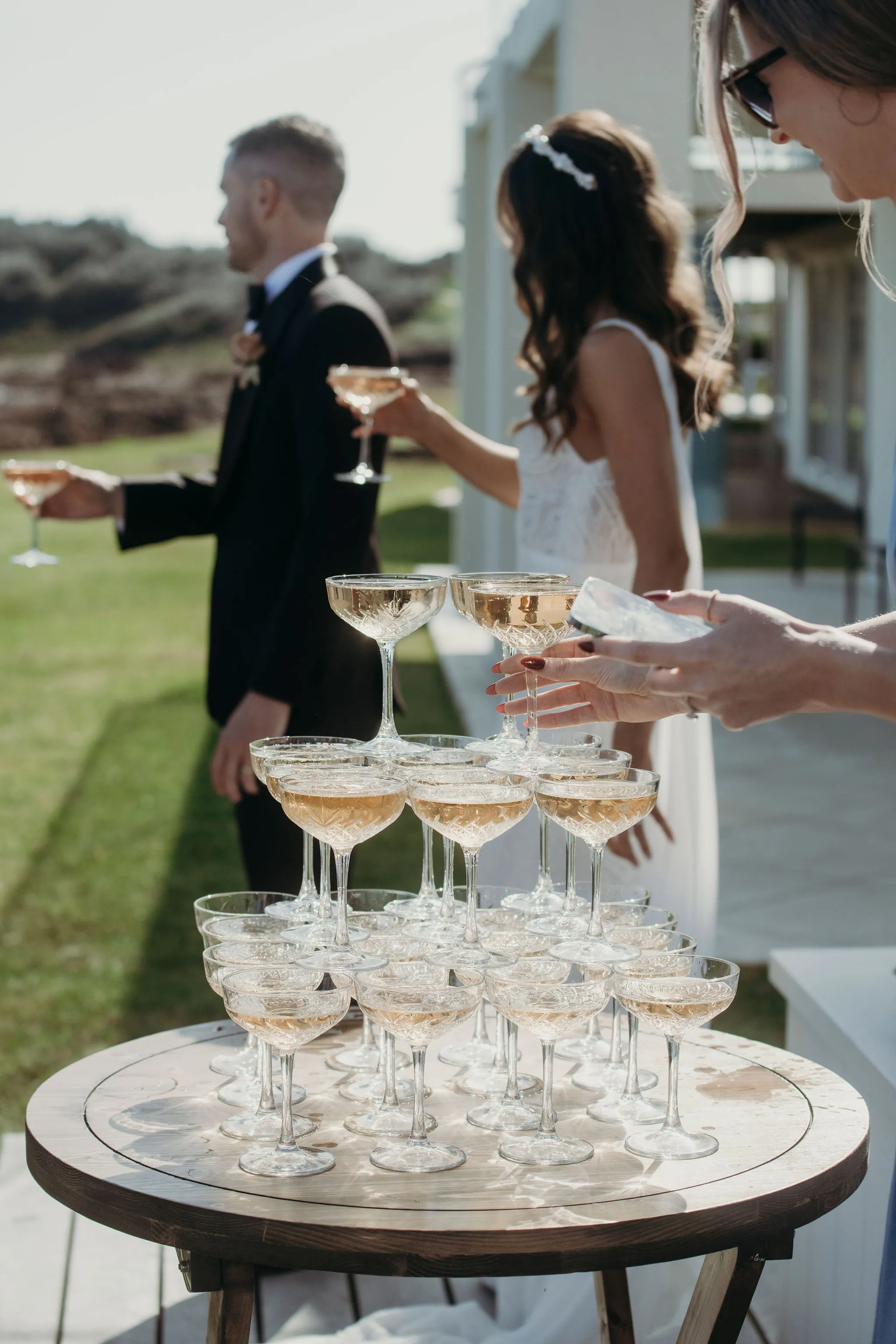 Champagne Tower
