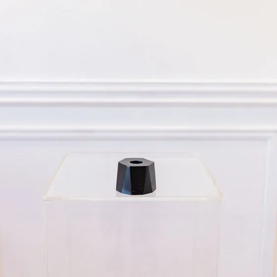 Geometric Candleholder - Black