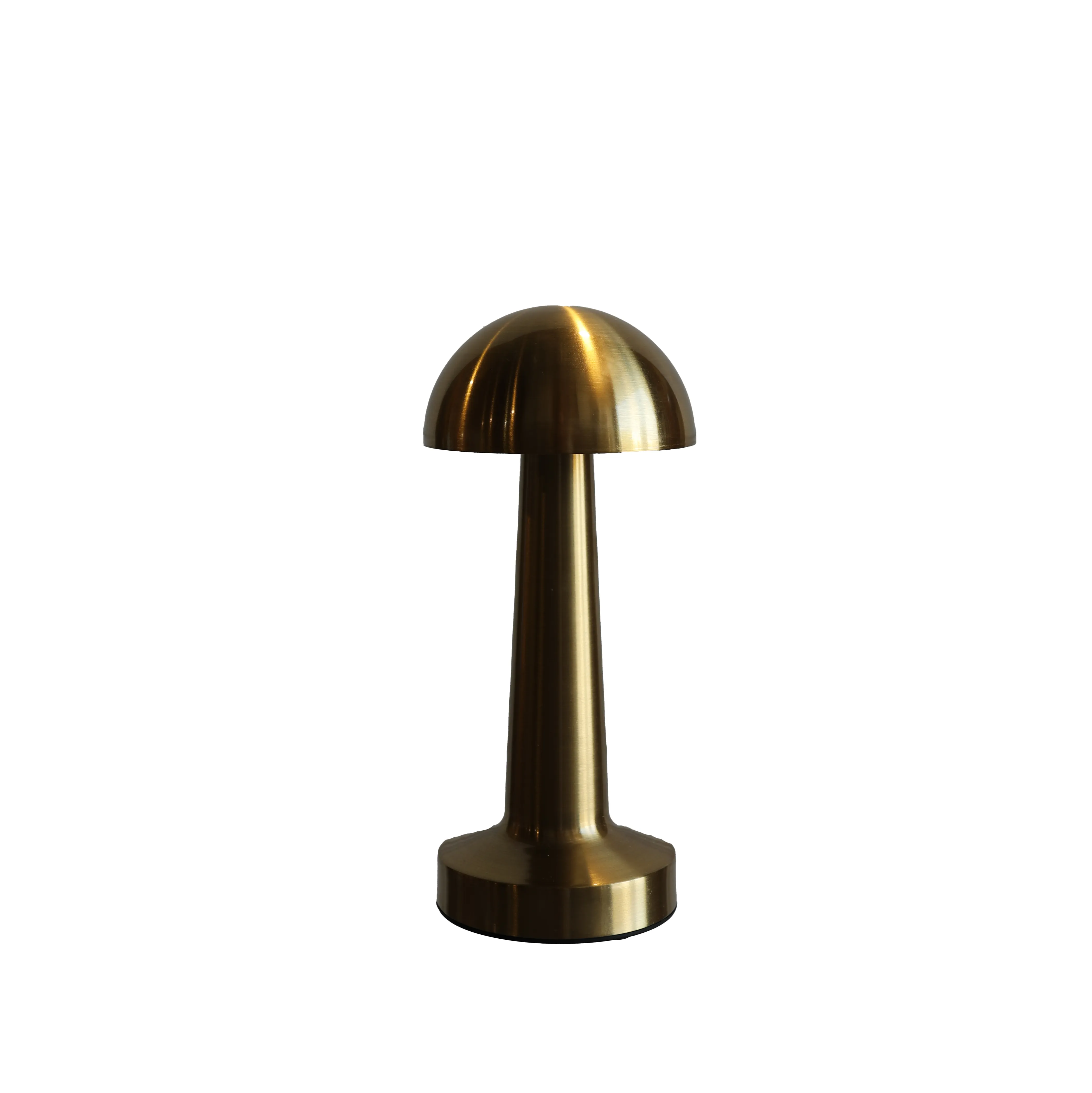 Mushroom Table Lamp - Gold
