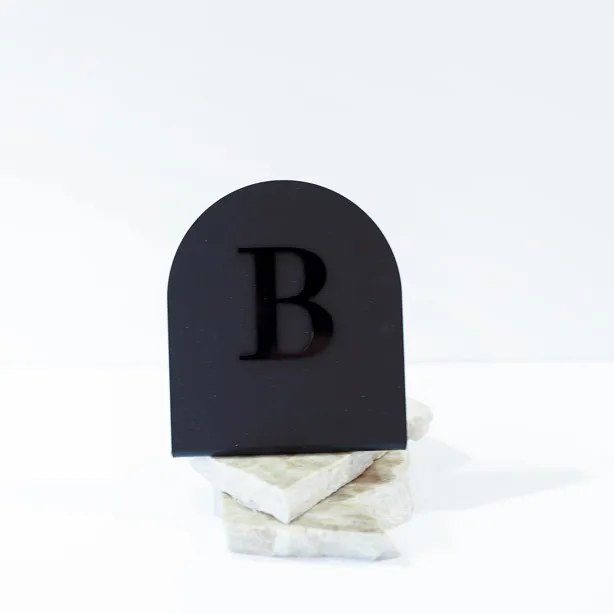 Black Matte Acrylic Arch
