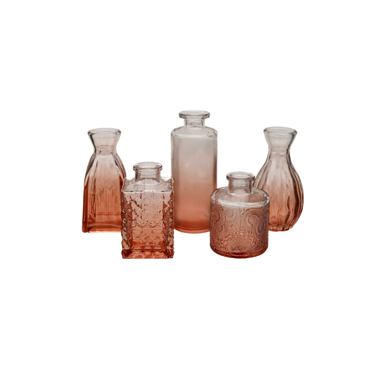 Coloured Vases - Rose