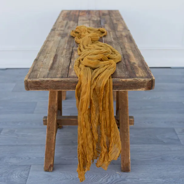 Table Runner - Mustard