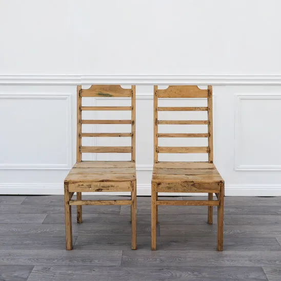 Timber Signing Chairs