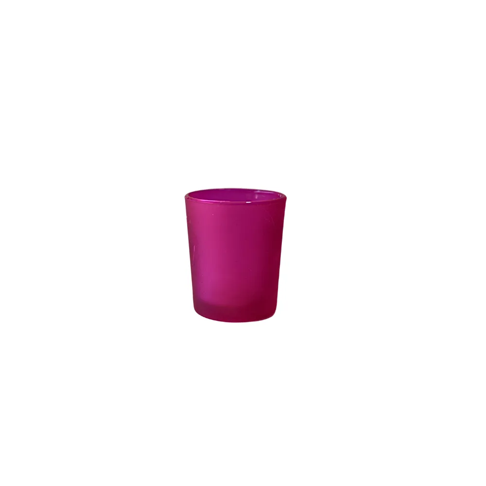 Votive - Frosted Neon Pink