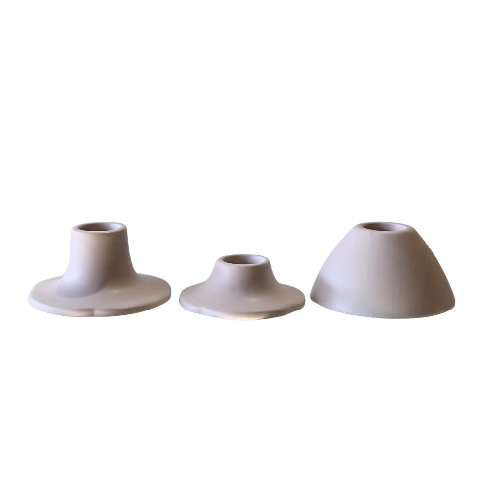 Mala Candle Holder - Beige Blush - Small