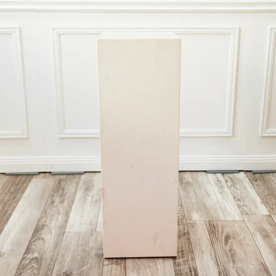Fossil Stone Plinth