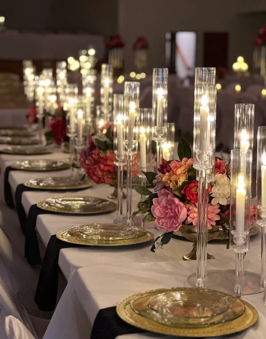 Acrylic Candelabra