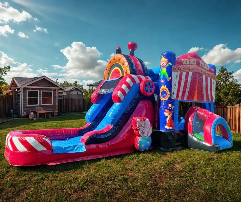 Carnival Train Combo Slide